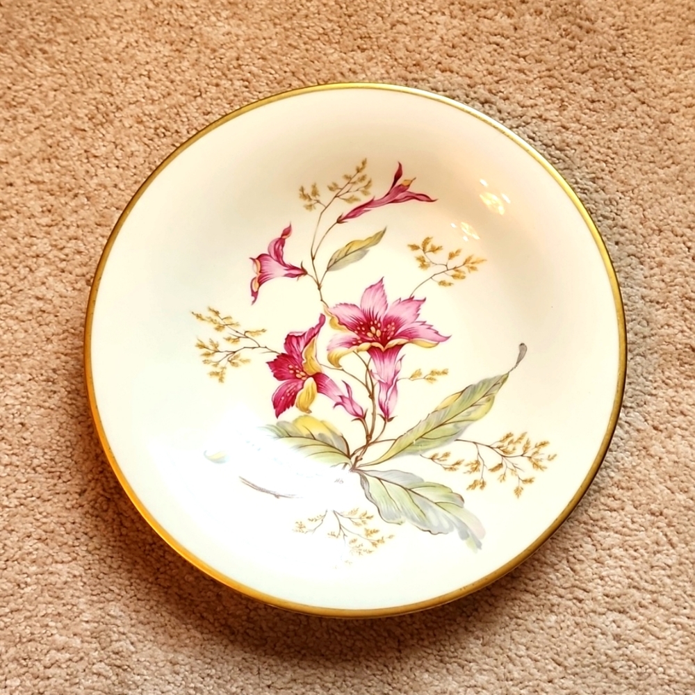 Eschenbach Bavaria Germany floral charger plate serving dish